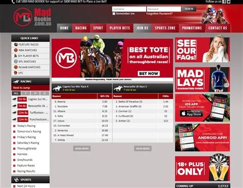 Madbookie bookmaker review, betting guide & sign.